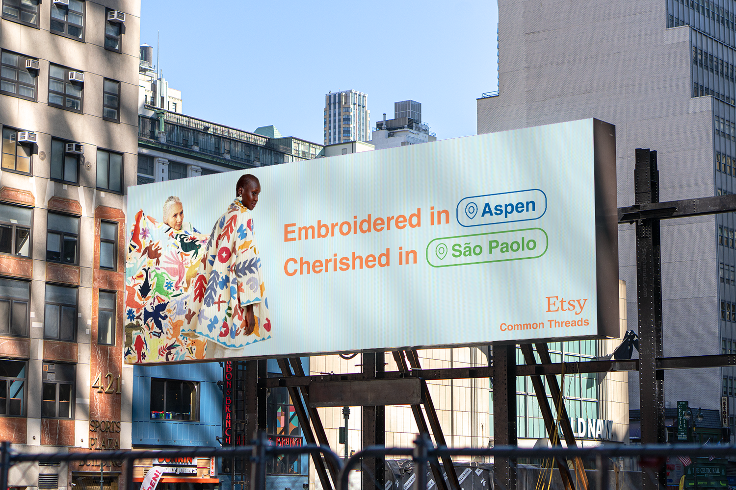 Etsy billboard campaign